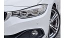 BMW 435i i Coupe | 2,152 P.M  | 0% Downpayment | Full BMW History!