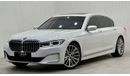بي أم دبليو 730Li Std 2022 BMW 730li Master Class, July 2027 BMW Warranty + Service Contract, Full Options, Low Kms, G