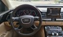 Audi A8 L 50 TFSI quattro Rear Package 50TFSI 2016 Very High Options GCC Perfect Condition