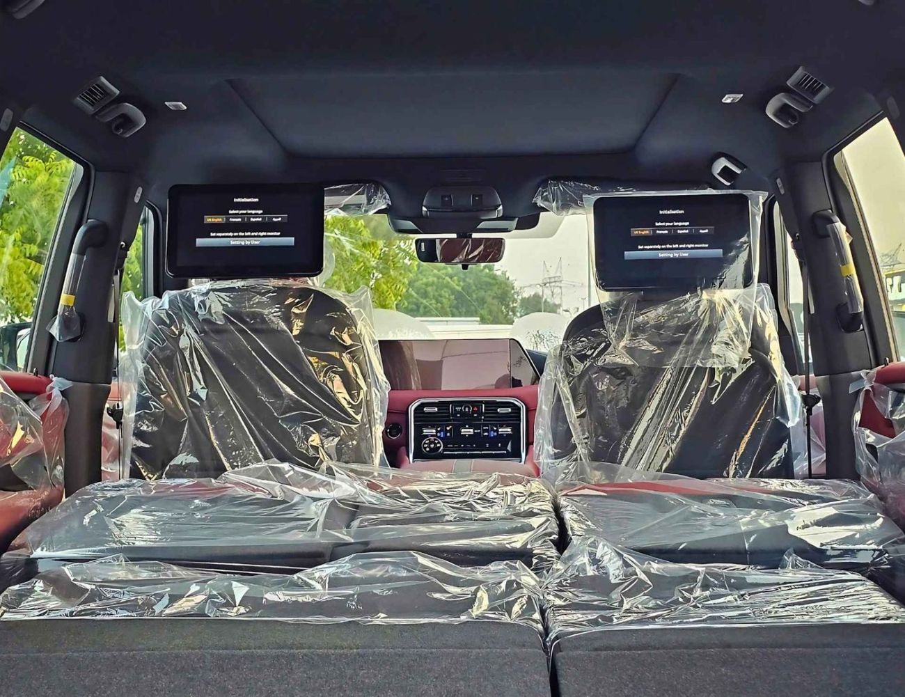 نيسان باترول LE PLATINUM TURBO ثنائي اللون || محرك بنزين V6 سعة 3.5 لتر / كامل المواصفات مع شاشة ترفيه RR