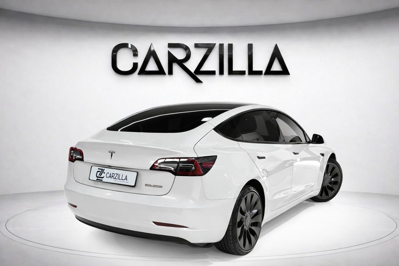 Tesla Model 3 Performance (AWD) AED 1,958 P.M | 0% Down Payment | Performance | Tesla Warranty