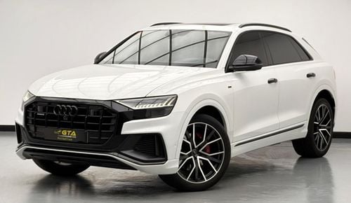 أودي Q8 2019 Audi Q8 55TFSI Quattro S-line, 1 Year Warranty Unlimited Km, Full Service History, GCC