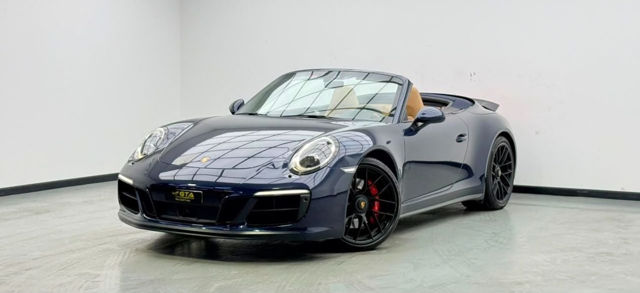 بورش 911 CARRERA 4GTS 2018 Porsche 911 Carrera 4 GTS Cabriolet, Full Service History, Fully Loaded, Excellent Condition