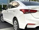 Hyundai Accent GL 1.4L (107 HP) Sedan 478 P.M | GL - GCC Specs - Excellent Condition