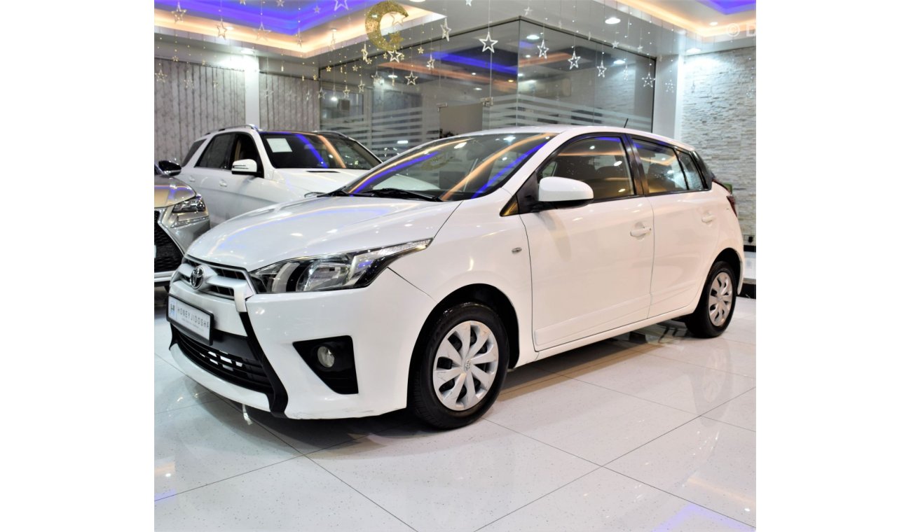 Toyota Yaris EXCELLENT DEAL for our Toyota Yaris SE 2016 Model!! in White Color! GCC Specs