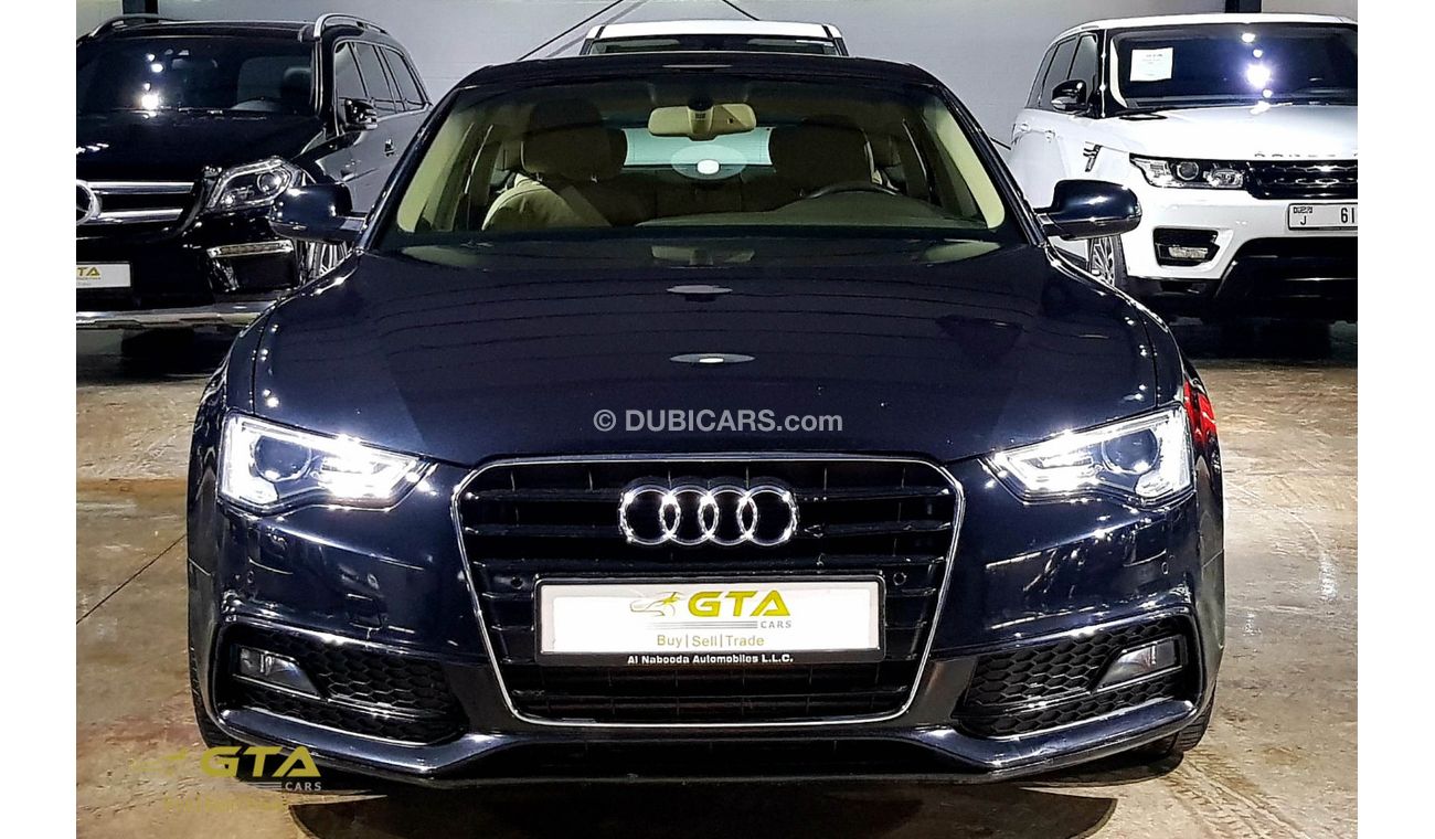 أودي A5 2014 Audi A5 Sportback S-Line. Warranty, Full Audi History, GCC