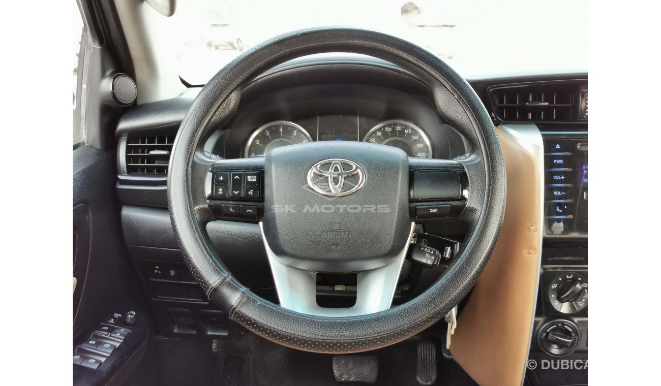 Toyota Fortuner 2.7L Petrol, Leather Seats with Alloy Rims, VERY CLEAN CONDITION (LOT # 2028)