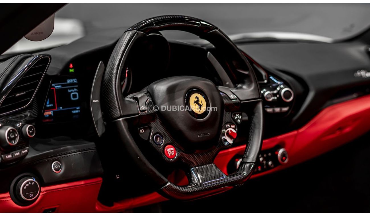 Ferrari 488 2019 Ferrari 488 Spider, 2024 Ferrari Warranty, Carbon Interior Exterior, Low KMs, GCC