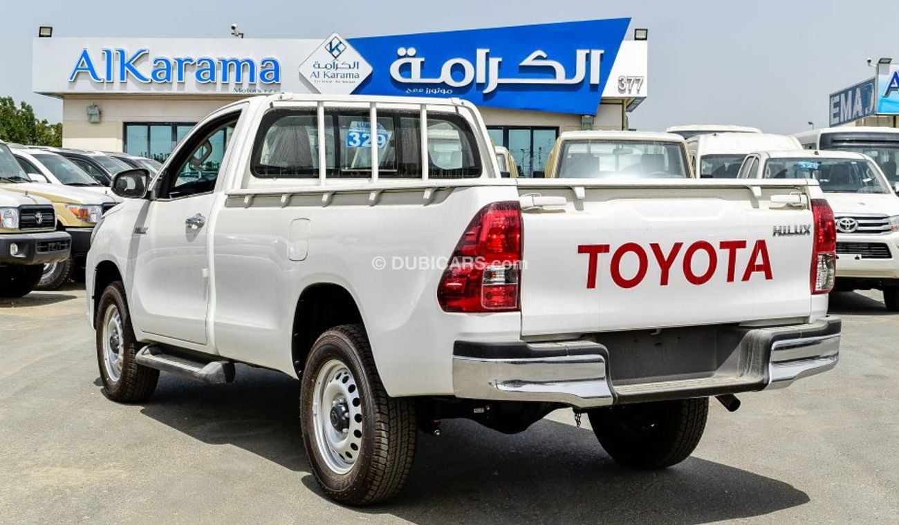 Toyota Hilux 2.4Ltr V4 4X4 Diesel M/T SINGLE Cab - 16″ wheels - red interior