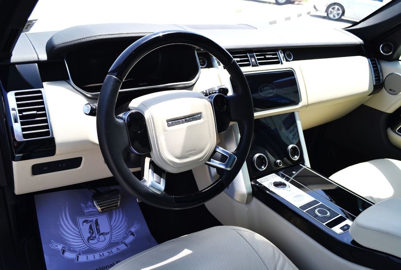 لاند روفر رينج روفر Range Rover VOGUE HSE Westminster Edition V6 3.0L 2022 original paint Super clean car
