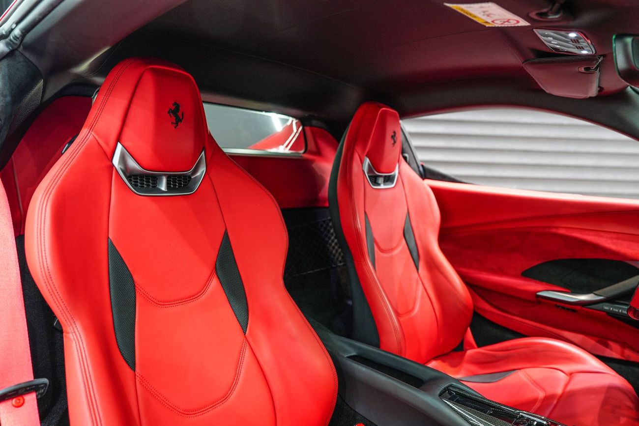 Ferrari 296 GTB 3.0T V6 PHEV Carbon Fiber Interior, Passenger Display, Dealer Warranty + Service!!