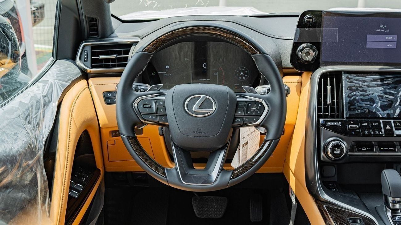 لكزس LX 700h 2025 Lexus LX700h Signature 3.5L AT Hybrid (Black) 5 Seats