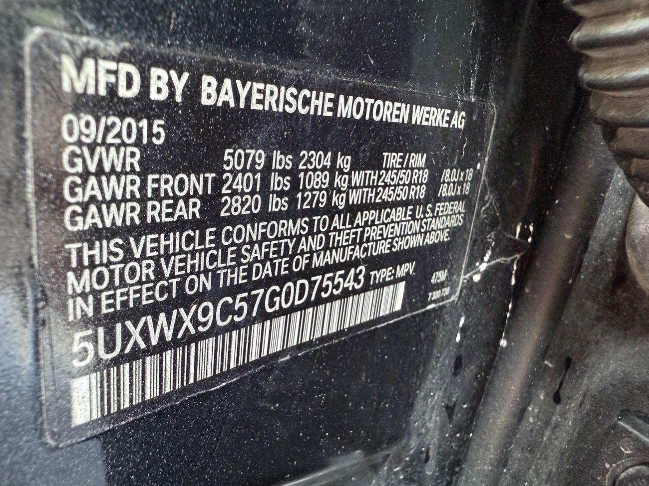 بي أم دبليو X3 xDrive 28i 3.0L