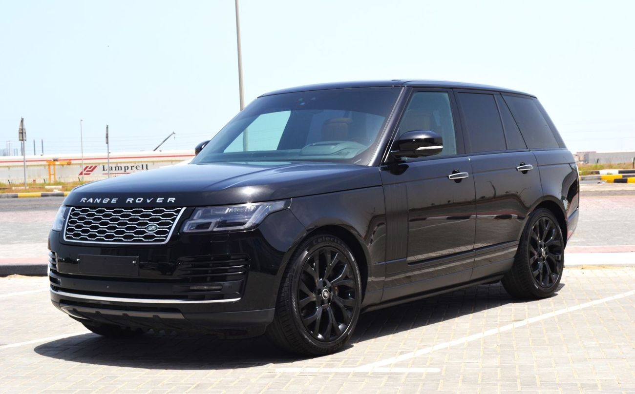 لاند روفر رينج روفر Range Rover VOGUE SE Supercharged V8 2018 Full option Super clean car specs GCC