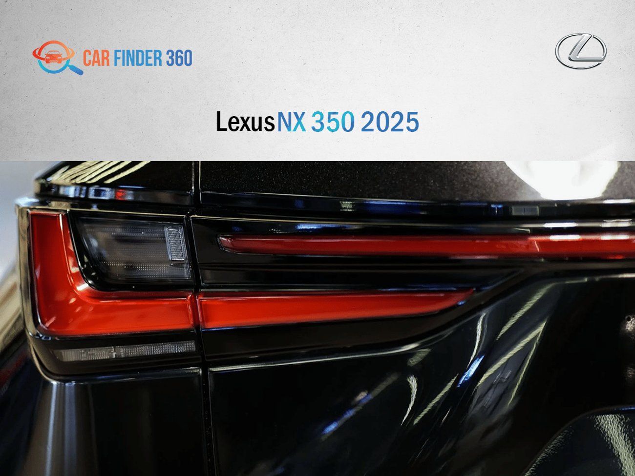 Lexus NX350 Lexus NX 350 2025 (Export Only)