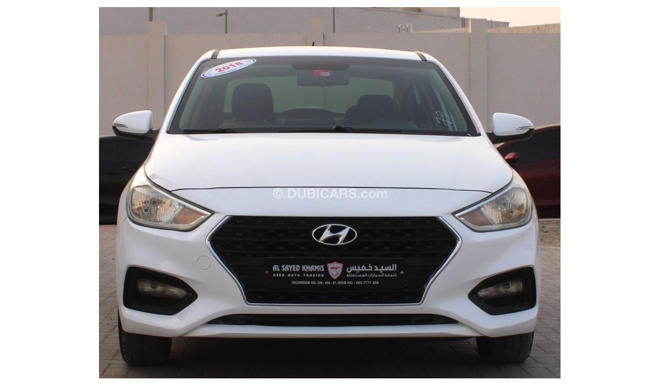 Hyundai Accent GL Hyundai Accent 2018 GCC, in excellent condition