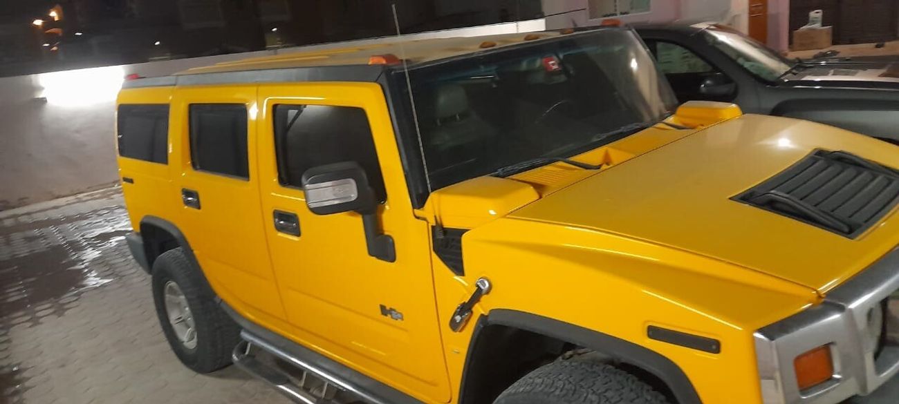 هامر H2 HUMMER H2-2007-YELLOW COLOR 55000