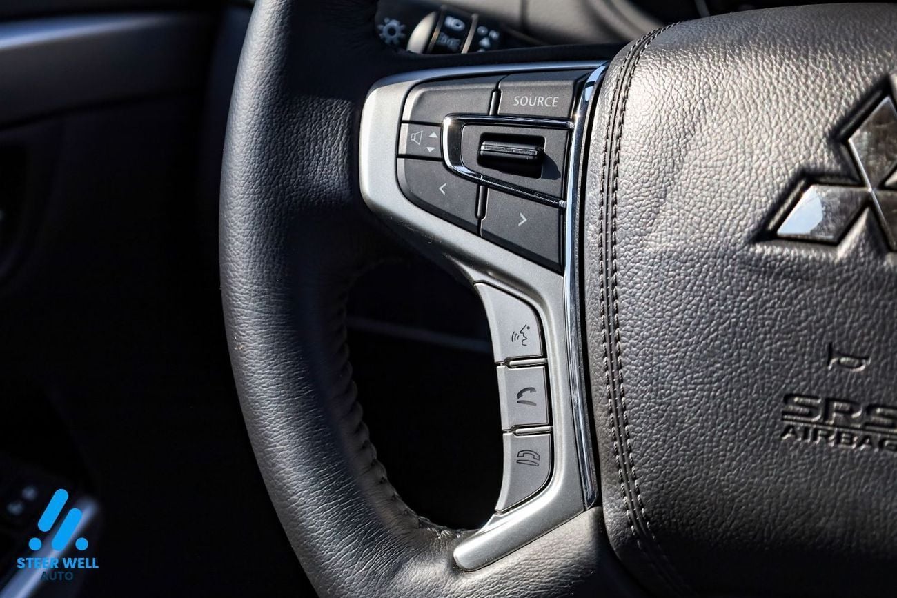 ميتسوبيشي مونتيرو سبورت PAJERO 2023 | 2.5L Turbo DSL | 134 HP | AT | 4WD | Dual Airbags | ABS & EBD | Ad-Safety