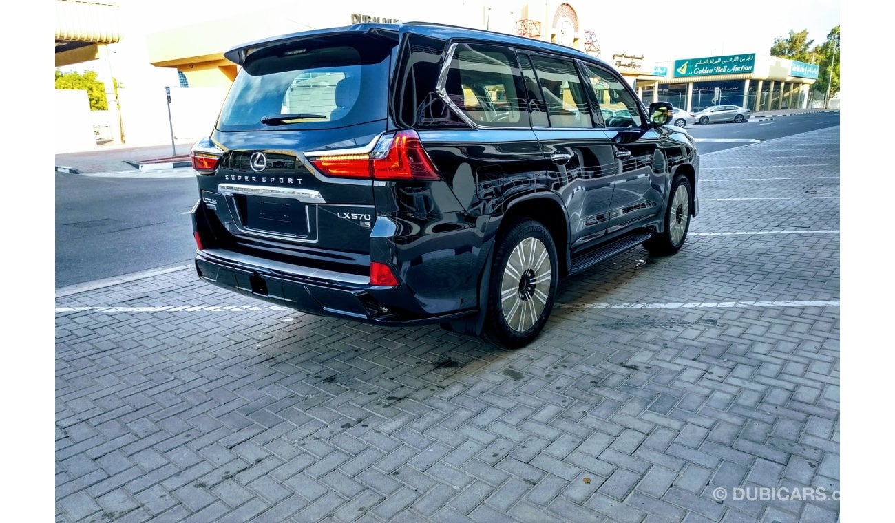 Lexus LX570 MBS Autobiography Two Tone 4 Seater Luxury Edition Brand