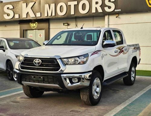 Toyota Hilux DLX WIDE BODY / DOUBLE CABIN / 2.4L DIESEL A/T / CHROME HANDLE & BUMPERS (CODE # HDWAB)
