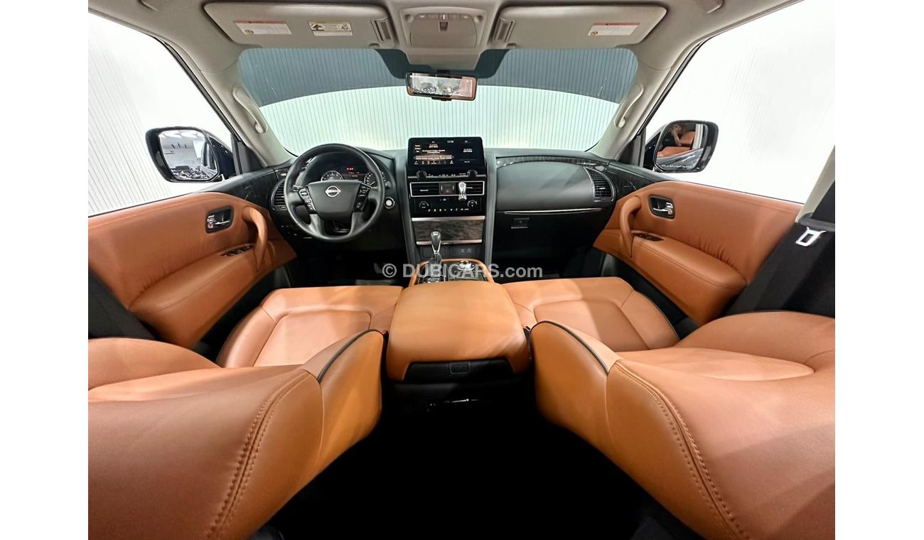 نيسان باترول 2022 Nissan Patrol LE T2 V8, April 2027 Nissan Warranty, April 2025 Nissan Service Pack, GCC