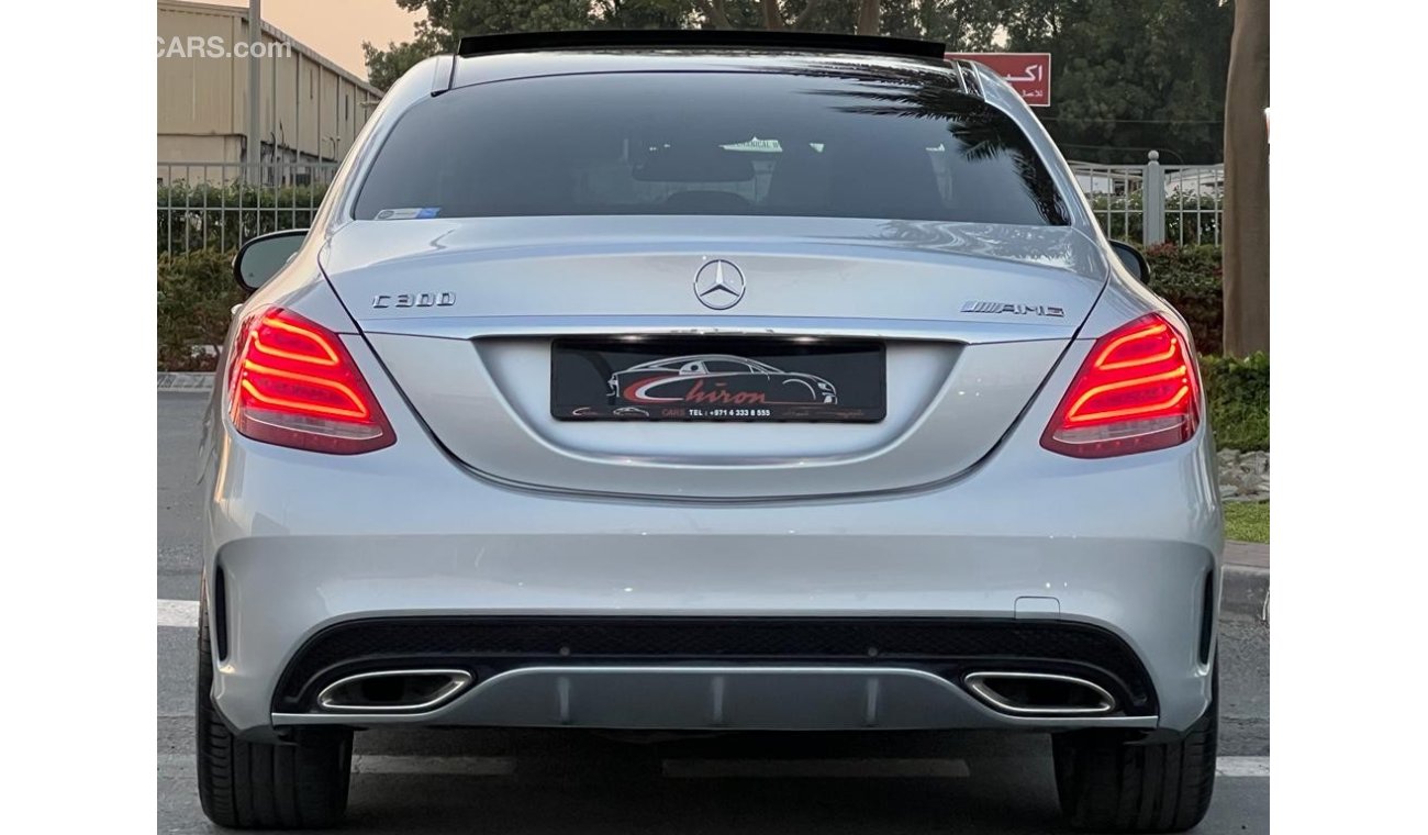 مرسيدس بنز C 300 C300 AMG 2015 FULL OPTION PANORAMIC ROOF WITH DEALER WARRANTY