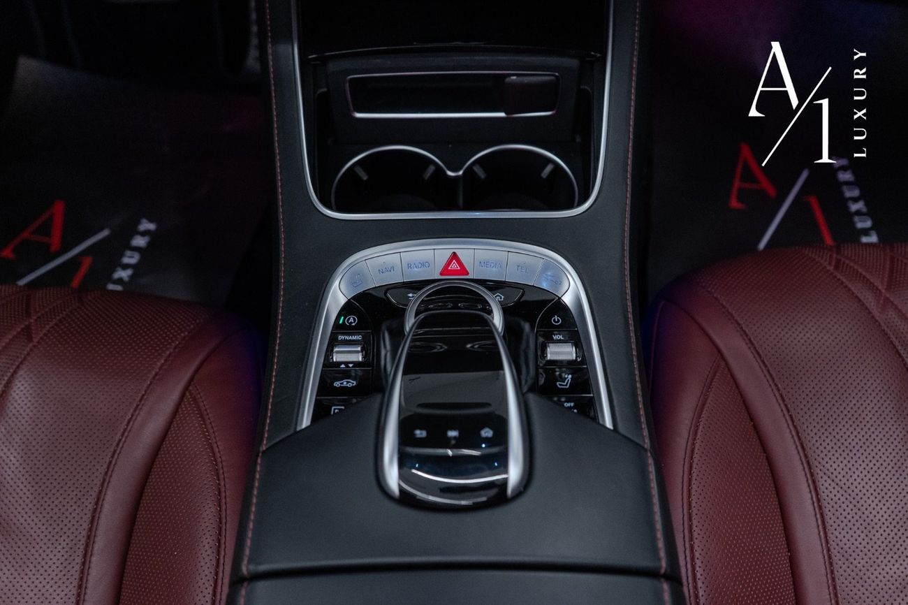 مرسيدس بنز S 560 كوبيه 2018 Mercedes Benz S560 Convertible V8, Service History, Fully Loaded, Excellent Condition, GCC Spec