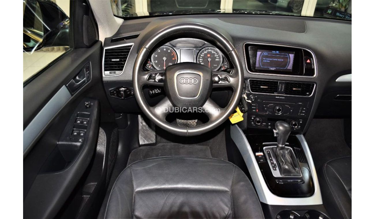 Audi Q5 VERY LOW MILEAGE! ONLY 80,000KM! Audi Q5 2.0T 2009 Model!! in Black Color! GCC Specs
