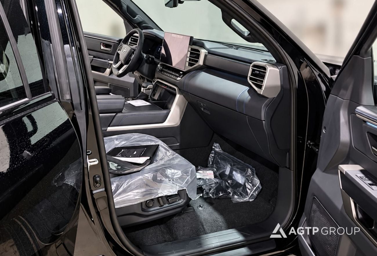 Toyota Tundra 3.4L Twin-Turbo V6 Petrol | FULL OPTION | Automatic | 4x4 | Canadian Specs | Black | Double Cab | Pa