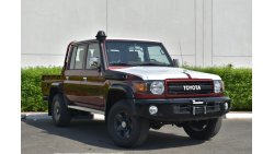 تويوتا لاند كروزر بيك آب 79 DOUBLE CAB PICKUP LIMITED LX V6 4.0L MT - 70TH ANNIVERSARY