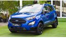 Ford EcoSport 2020 model, one number, fingerprint, leather hatch, sensors, alloy wheels, cruise control, rear came