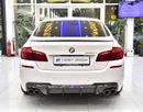 بي أم دبليو 550i EXCELLENT DEAL for our BMW 550i M-Kit ( 2015 Model ) in White Color Japanese Specs