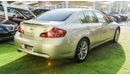 Infiniti G35 Model 2008 Gulf silver color number one leather hatch screen wheels Camera in excellent condition th