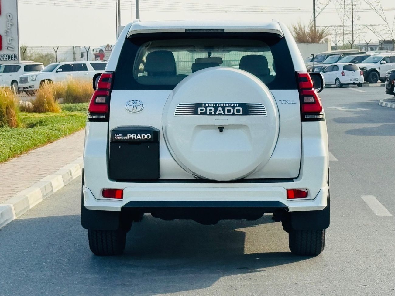 تويوتا برادو Toyota prado 2019 v4 2.7L full options