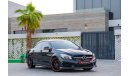 مرسيدس بنز CLA 45 AMG 2,428 P.M | 0% Downpayment | Full Option | Orange Art Edition!