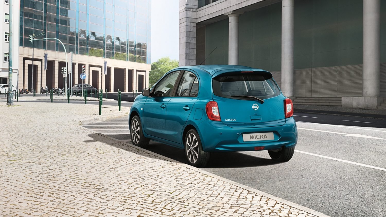 Nissan Micra exterior - Rear Right Angled