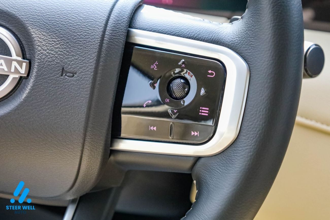 نيسان باترول LE T2 3.5L V6 AWD 9AT 2026 | 8-Seater | Power Tailgate | 18” Alloy Wheels | Full Safety