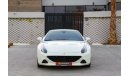 Ferrari California | 9,380 P.M | 0% Downpayment | Full Option | Immaculate Condition