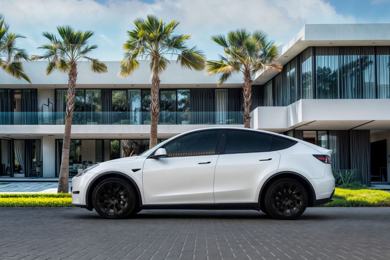 تسلا موديل Y Long Range | 2,350 P.M  | 0% Downpayment | Agency Warranty | Low KM!