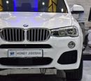 بي أم دبليو X3 EXCELLENT DEAL for our BMW X3 xDrive28i M-Kit ( 2015 Model ) in White Color GCC Specs