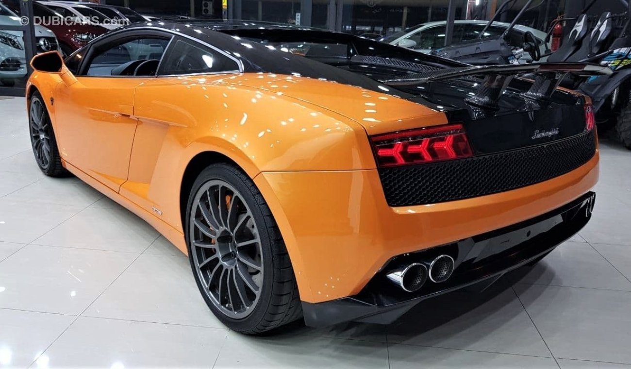 لمبرجيني جاياردو ONE OF 201 CAR AROUND THE WORLD THE SPECIAL EDITION OF THE GALLARDO LP-560-4 BICOLORE SERIE SPECIALE