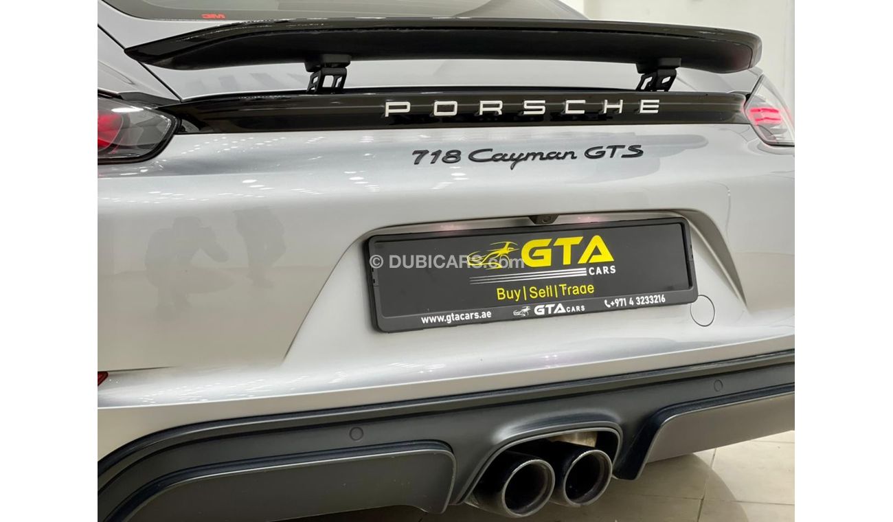 Porsche 718 Cayman 2019 Porsche 718 Cayman GTS, Porsche Warranty-Service Contract-Service History, GCC