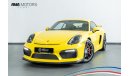 بورش كايمان جي تي ٤ 2016 Porsche Cayman GT4 Full Option Clubsport / Full Porsche Service History & Extended Porsche Warr