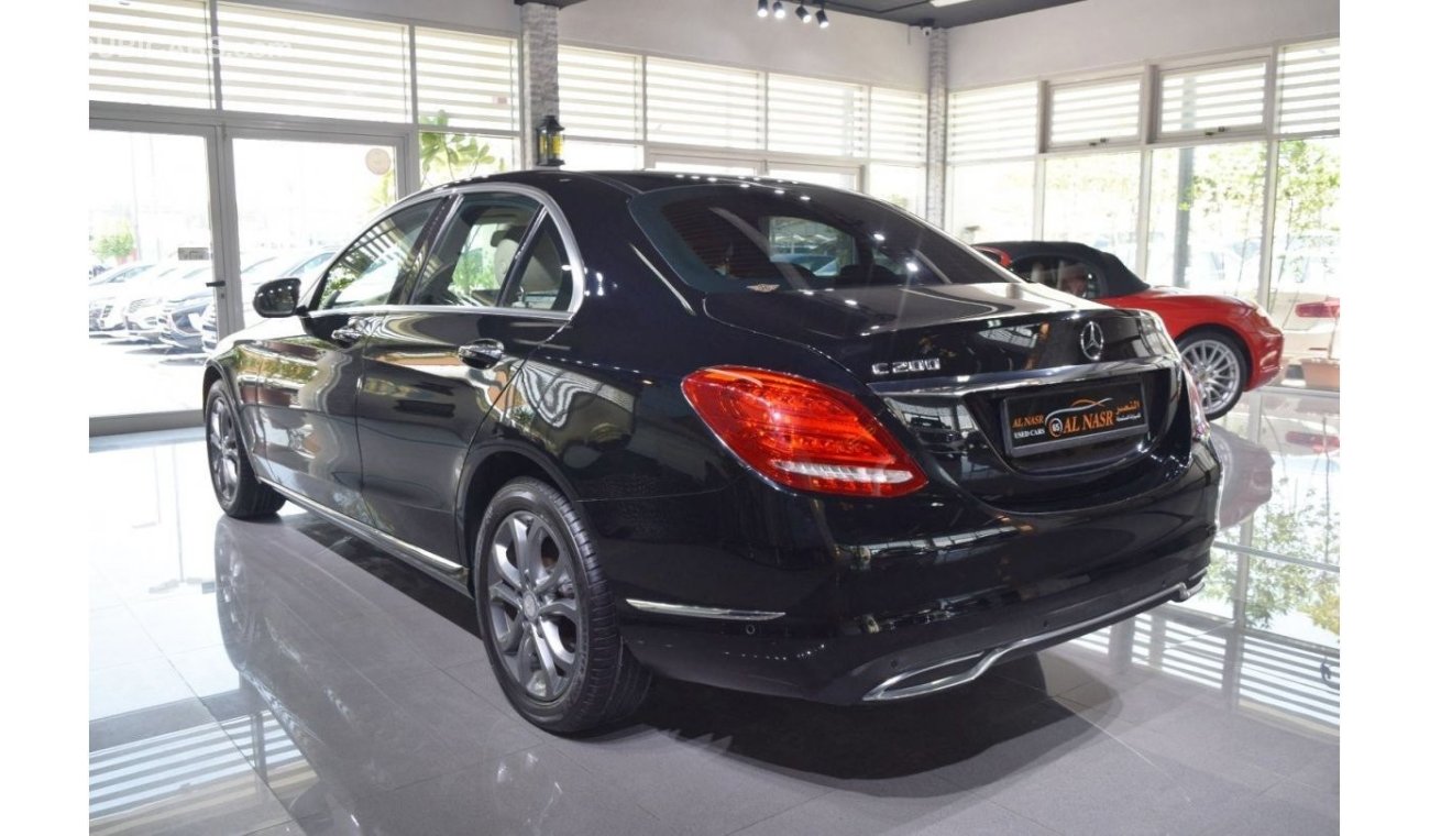 Mercedes-Benz C 200 Elegance C 200 | GCC Specs | Excellent Condition | Single Owner | Accident Free |