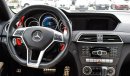 مرسيدس بنز C 63 AMG السيارة بدون حوداث او صباغ مع وجود شهادة  ‏كلين تايتنك