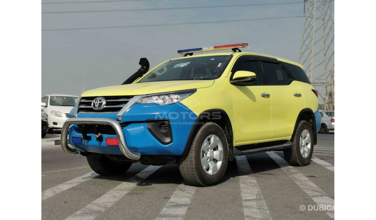 Toyota Fortuner 2.4L Diesel, Police Lights, Alarm, Leather Seats, (ONLY FOR UNITED NATION ORDERS)  (CODE # TFBO01)