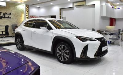 Lexus UX200 EXCELLENT DEAL for our Lexus UX200 F-Sport ( 2020 Model ) in White Color GCC Specs