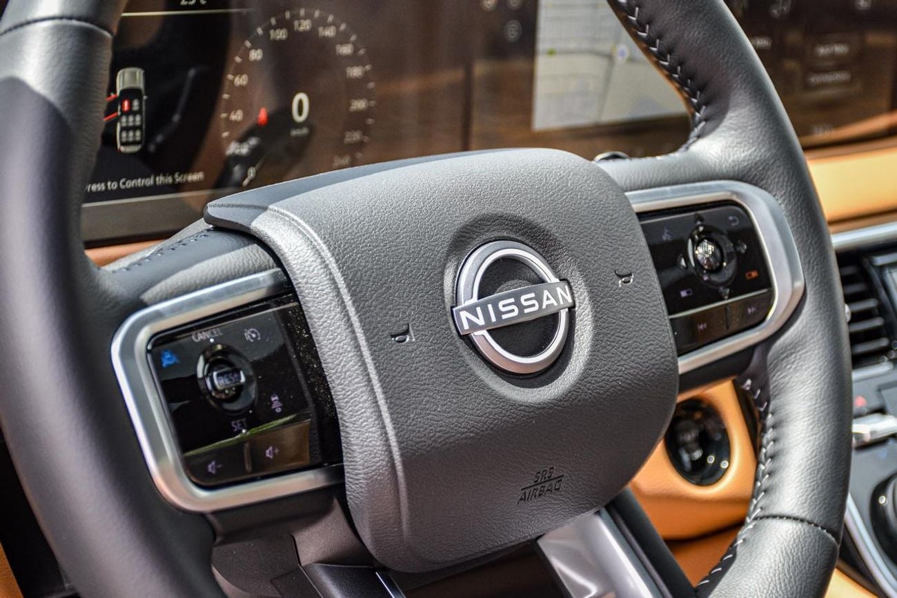 Nissan Patrol 3.5L V6 Turbo LE Titanium | GCC | Al Rusomani Warranty