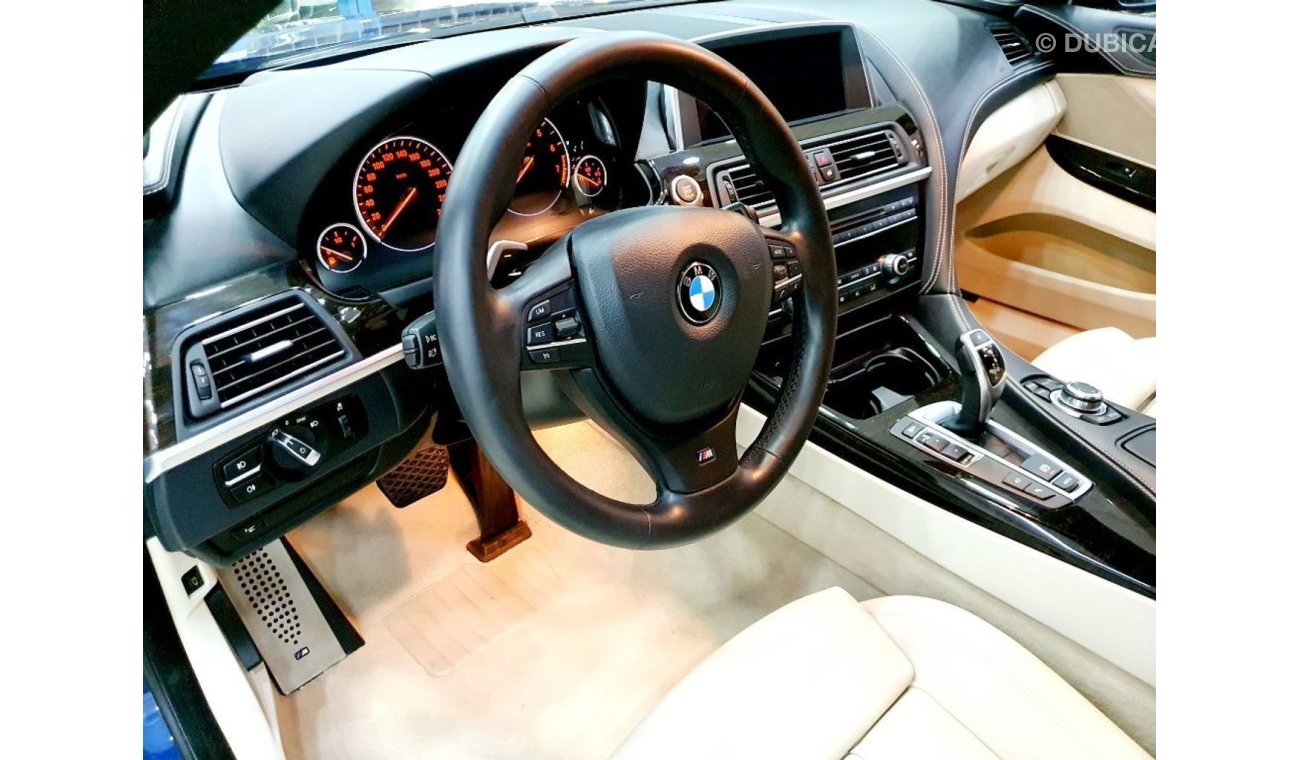 BMW 650i i - GCC - 2013 - ONE YEAR WARRANTY ( 1,690 AED PER MONTH - 4 YEARS )