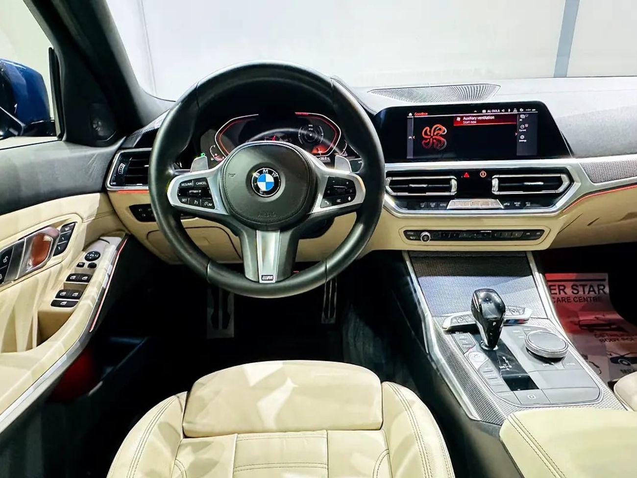 BMW 330i 330i MSPORTS GCC SPECS FULL SERVICE HISTORY FROM AGENCY WITH ONE YEAR WARRANTY 79K